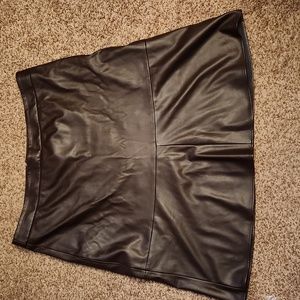 Leather Skirt